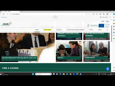 Using Read Aloud in Microsoft Edge