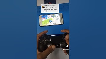 Playing Call Of Duty Using PS4 Gamepad Controller.