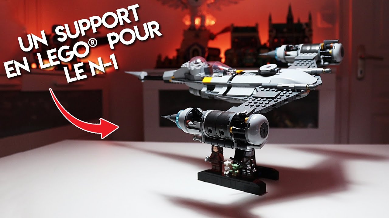 Let's put a support under the LEGO® Star Wars Mandalorian's N-1 (75325)  from the Book of Boba Fett ! 