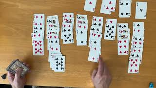 How to play Miss Milligan Solitaire
