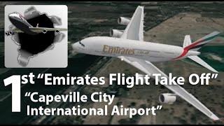 Unmatched Air Traffic Control  - Emirates  (الإمارات)  Flight Take Off