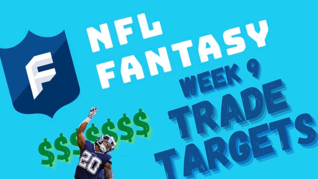 Trade targets for Week 9 in the NFL! - YouTube