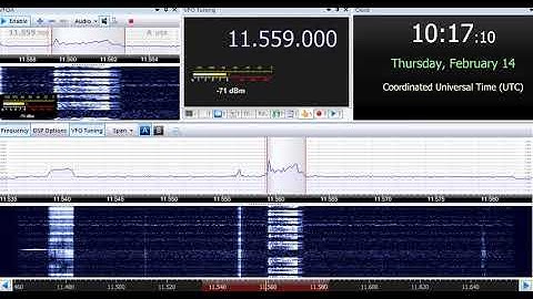 14 02 2019 S11a Cherta Numbers station in Russian to Eu 1015 on 11559 unknown tx site in USB