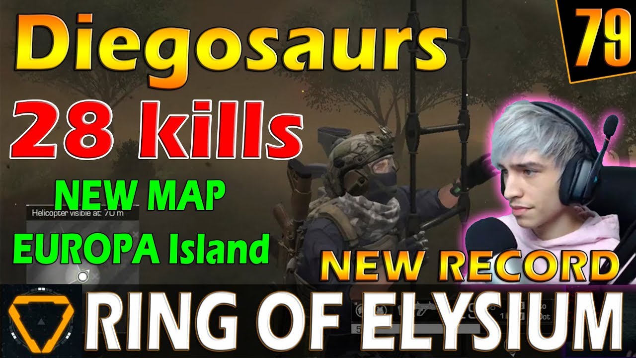Diegosaurs | 28 kills | NEW MAP & NEW RECORD | ROE (Ring of Elysium) | G79