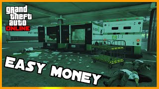 GTA 5 Online - EASIEST WAY TO MAKE TONS OF MONEY BY YOURSELF!!