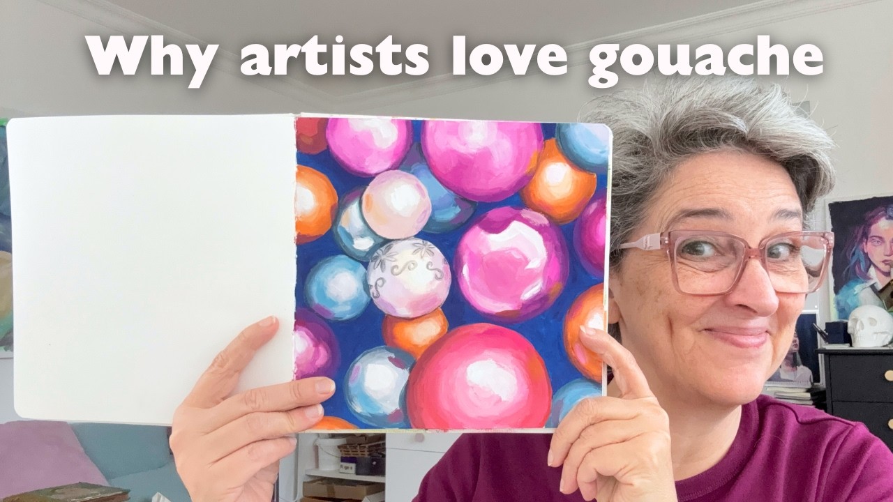 Почему гуашь может стать для вас идеальной краской