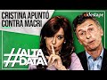 Cristina Kirchner apuntó contra Macri por el blanqueo de su madre