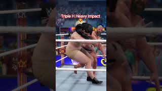 Triple H Heavy Impact 😍#tripleh #pushpa #wwe2k26 #wwe