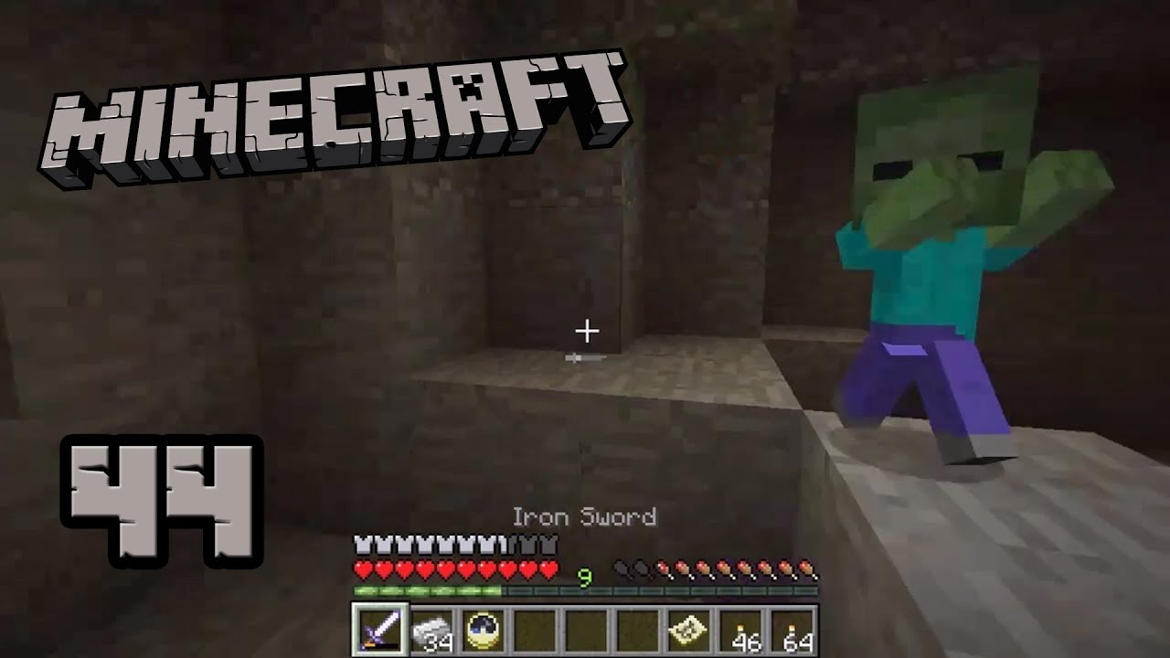 gaming logo Bigger Cave than expected - 44 - MINECRAFT - Survival (No Commentary)