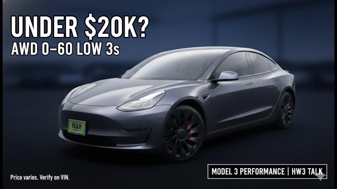 2021 Tesla Model 3 Performance Walkaround | AWD 0–60 ~3 Sec Value (High ...