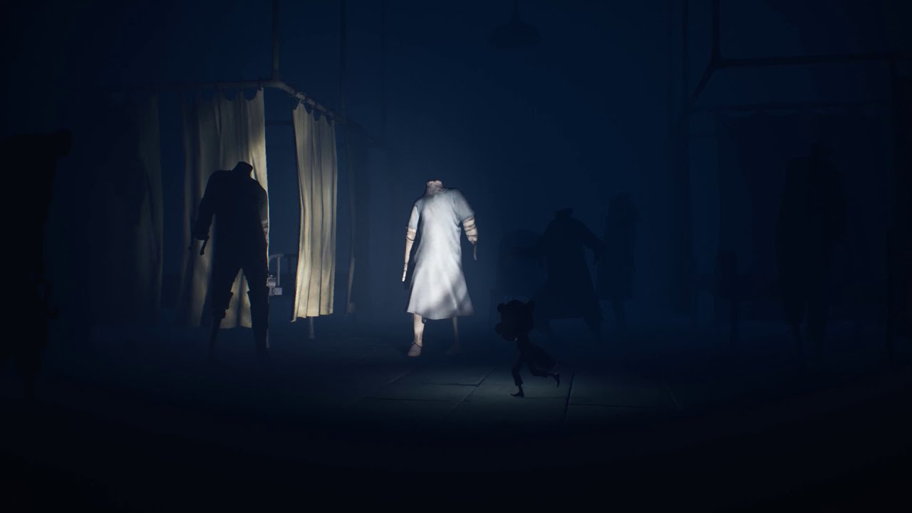 Little Nightmares 2 How to get Past The Moving Patients YouTube