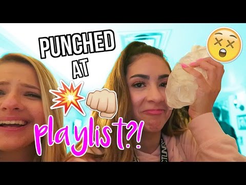 GETTING PUNCHED IN THE FACE AT PLAYLIST LIVE?!