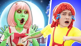 No Biting Baby Zombie🧟‍♀️🧟‍♂️Zombie Dance Song   More Nursery Rhymes by Dominoka Kids Song