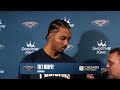 Trey Murphy III on Derik Queen, team chemistry | Pelicans-Wizards Postgame Interview 1/9/26