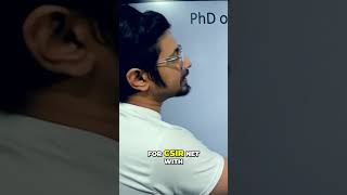 CSIR NET JRF  PhD Only Category Explained Simply