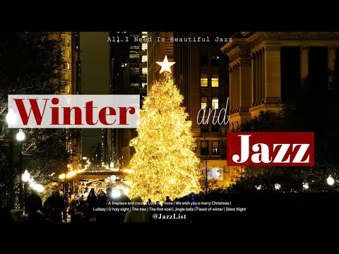 🎄𝐏𝐥𝐚𝐲𝐥𝐢𝐬𝐭 | 설레이는 연말에 듣기 좋은 낭만 가~득한 겨울 재즈☃️ | 하루종일 틀어 놓기 좋은 미디엄 템포의 재즈 | Winter Background Music