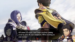 [Fire Emblem Warriors: Three Hopes] Claude & Lorenz Support Conversations