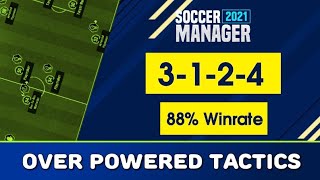 These OVERPOWERED Tactics Broke Soccer Manager 2021...