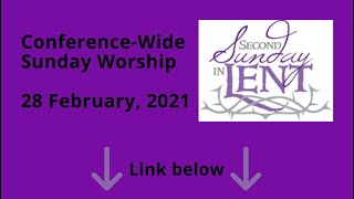 Worship Instructions 28 February 2021