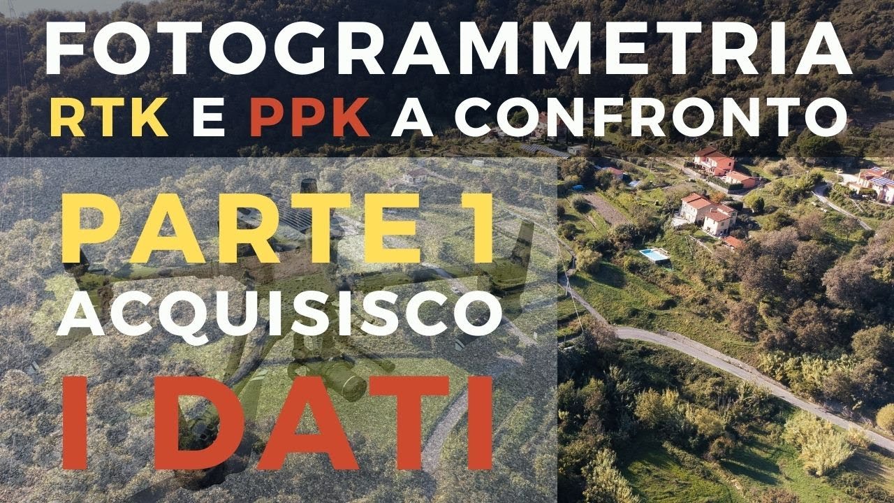 Fotogrammetria RTK e PPK a confronto 1/5 - Acquisisco i dati - YouTube