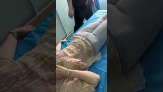 Abdominal & Thai Massage Therapy | Deep Stretch & Core Relaxation #Shorts