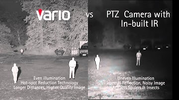 VARIO IR vs PTZ with Built In IR