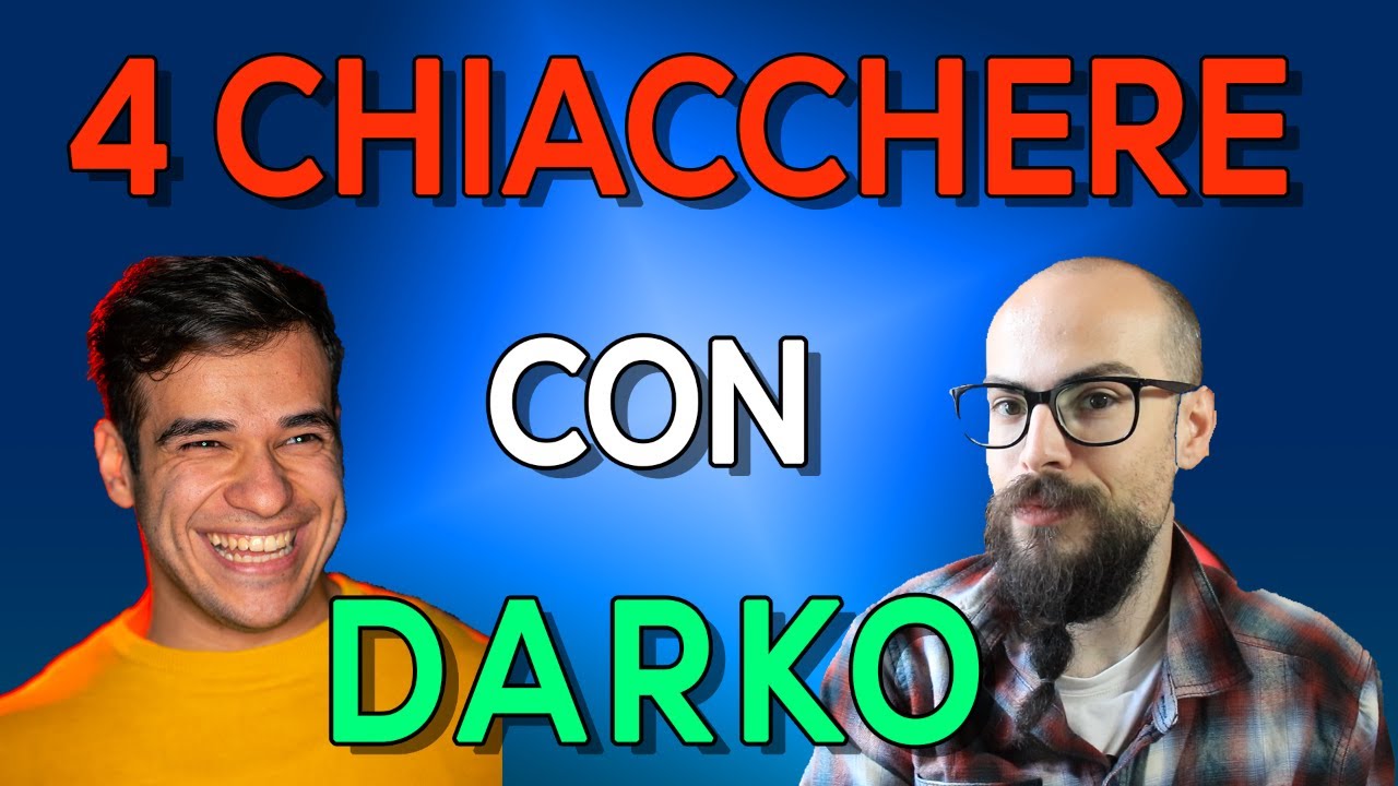Darko Ivanovski Investments 4 Chiacchere YouTube