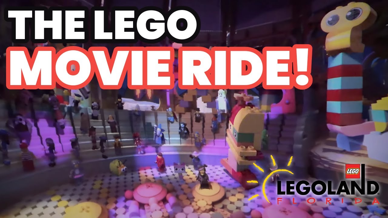 THE LEGO MOVIE: Masters of Flight - Queue and Ride POV (4K)