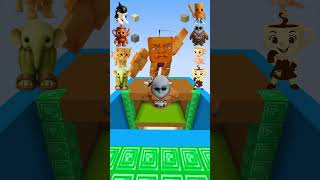 Los Tralaleritos Kids vs Squid Game Sky Jump CHALLENGE #minecraft  #gmod #roblox