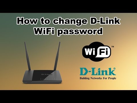 Como alterar a senha D-Link Wi-Fi