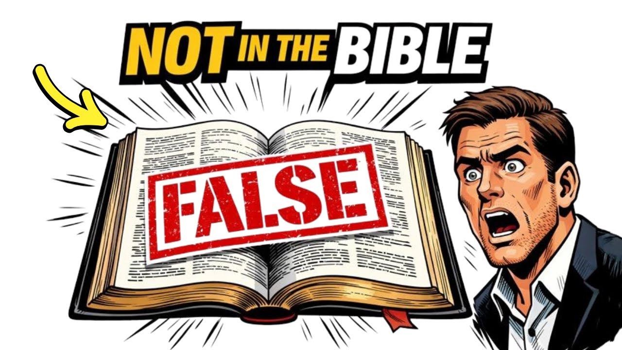 Пять доктрин, которых НЕТ в Библии, — и которые, тем не менее, церкви верят в них и проповедуют.