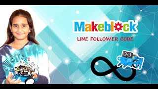 Learn line follower code in scratch programming and use it in mbot robot. Fun Learning with Kanan.