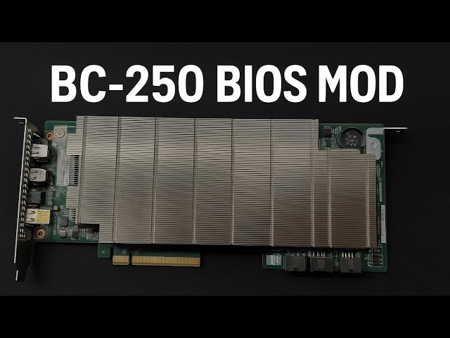 BC 250 Прошивка BIOS (BIOS MOD) - YouTube