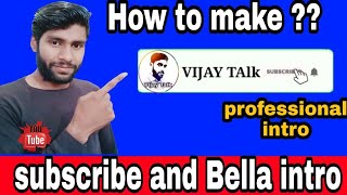 How To Make Subscribe Bell Intro Animation In Android