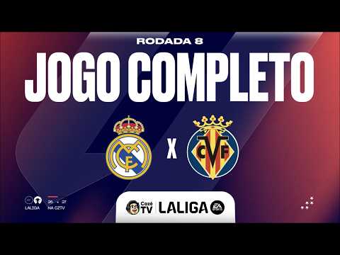 VEJA COMO FOI A VITÓRIA DO REAL MADRID CONTRA O VILLARREAL PELA 8ª RODADA DA LALIGA