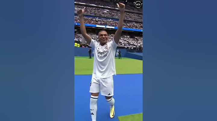 El Real Madrid ha presentado oficialmente a Kylian Mbappé. #HalaMadrid #FichajeEstrella #mcn