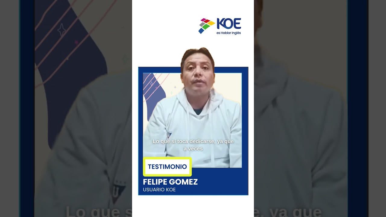Testimonio de Ellos Hablan por nosotros en KOE