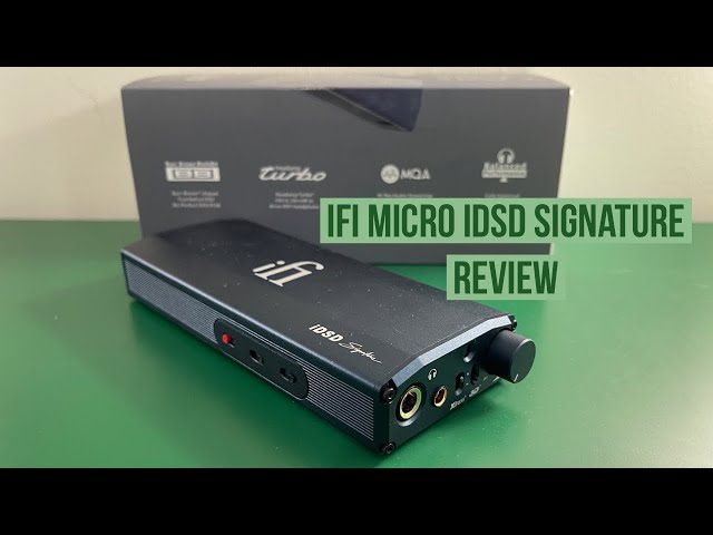 iFi micro iDSD Signature REVIEW - YouTube