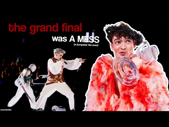 The Grand Final Was A MESS | Eurovision 2024 Crack class=