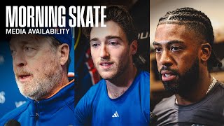 Pregame Availability | NYI vs WSH (10/11/25)