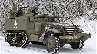 1943 White M16 Halftrack When The Sky Became A Death Zone