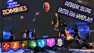 *SOLO* OUTBREAK SECOND EASTER EGG COMPLETE!! (BLACK OPS COLD WAR ZOMBIES)
