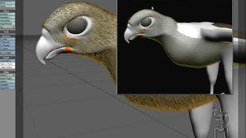 LightWave 9 FiberFX- Styling hair using Edit Guides