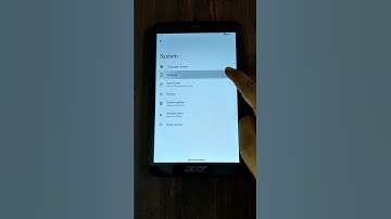 Acer One 8 Tab Navigation Bar Setting #shorts #acer #viral #tech