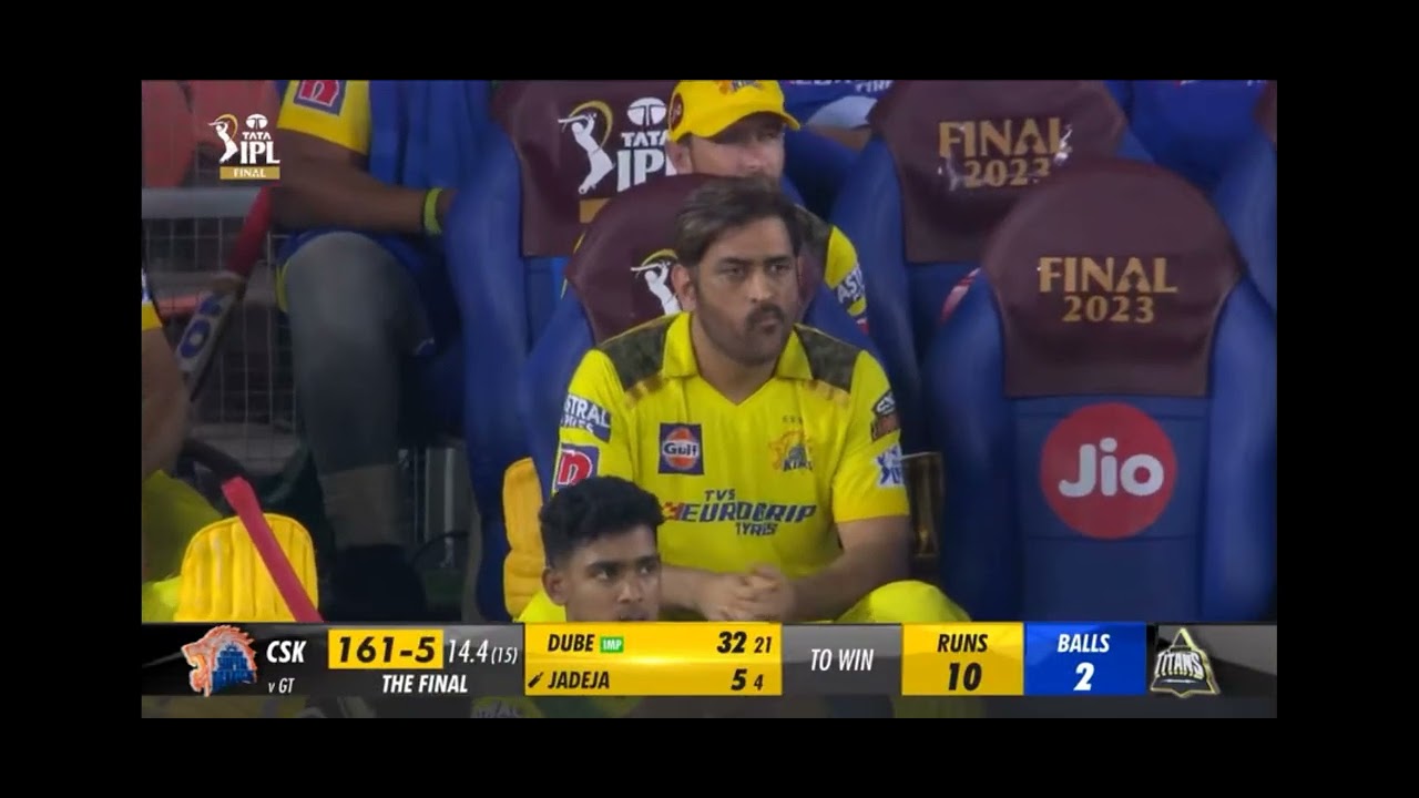 Thriller IPL final 2023 CSK VS GT | Last over IPL final 2023 - YouTube