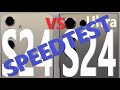 Samsung galaxy s24 ultra vs samsung galaxy s24  speed test  multitasking  which is faster