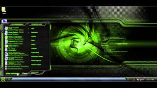 HUD Green ThemePack win7