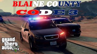 Blaine County Code 3 (A Sheriff and EMS responding Code 3 Machinima)