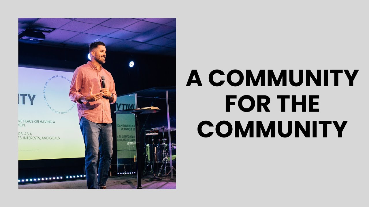 A Community For The Community Pastor Aaron Rayburn Foundation