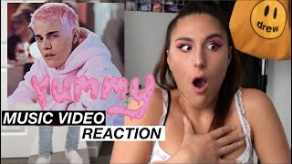 JUSTIN BIEBER YUMMY MUSIC VIDEO REACTION